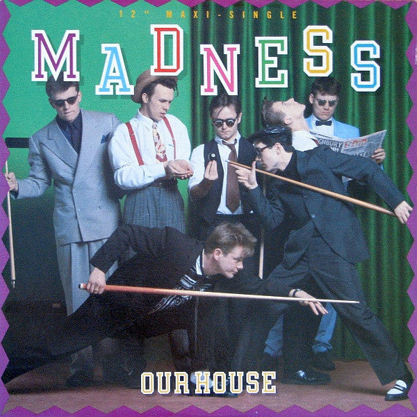 Madness ‎– Our House -1983 -Vinyl, 12", 45 RPM, Maxi-Single (clearance vinyl)