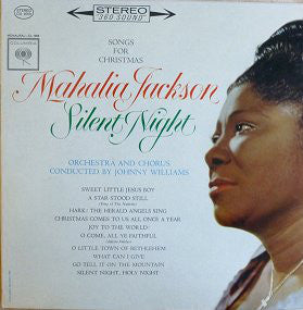Mahalia Jackson ‎– Silent Night - Songs For Christmas -1962-Jazz, Folk, World, & Country ( Vinyl )