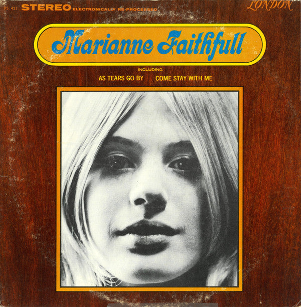 Marianne Faithfull ‎– Marianne Faithfull -1965 - Pop Rock (vinyl)