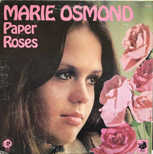 Marie Osmond ‎– Paper Roses - 1973-  Country Blues, Country Rock (vinyl)