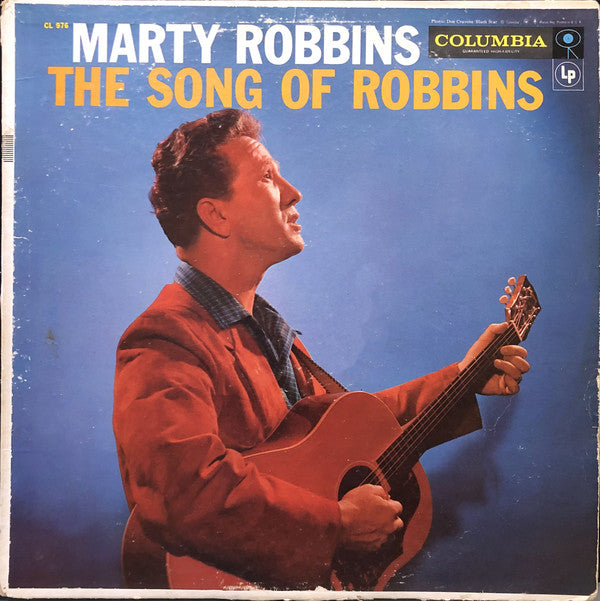 Marty Robbins ‎– The Song Of Robbins -1957- Country (Clearance Vinyl)