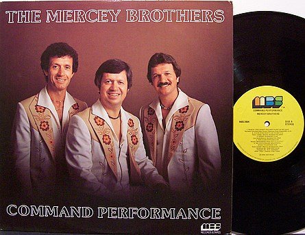 Mercey Brothers ‎– Command Performance - 1980 country , folk (vinyl)
