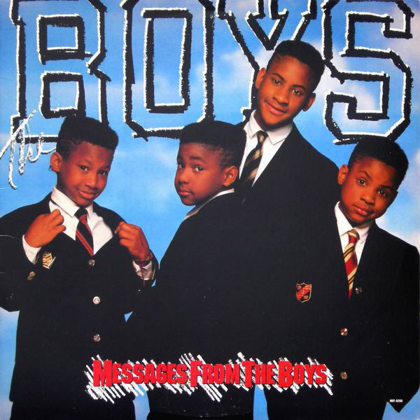 Boys,The ‎– Messages From The Boys- 1988  RnB/Swing (vinyl) Motown