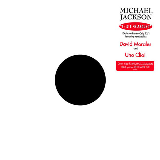 Michael Jackson ‎– This Time Around - 1995-Electronic , House ( Vinyl, 12", Promo, 33 ⅓ RPM