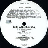 Michael Jackson ‎– This Time Around - 2 lps -1995-Electronic House (2 × Vinyl, 12", Promo, 33 ⅓ RPM )
