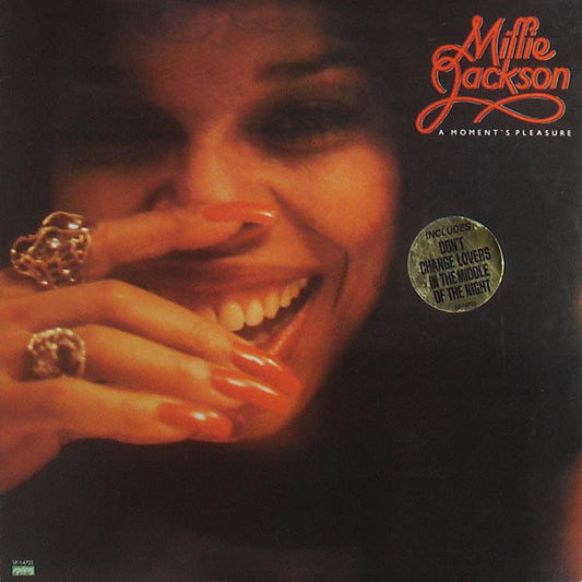 Millie Jackson ‎– A Moment's Pleasure - 1979- Funk / Soul (vinyl)