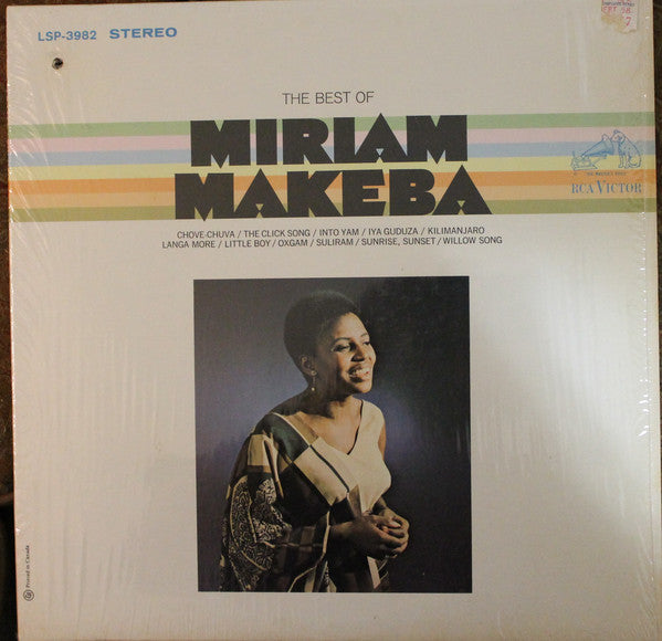 Miriam Makeba ‎– The Best Of Miriam Makeba -1968 - Afrobeat, Folk, Vocal, African (rare vinyl)