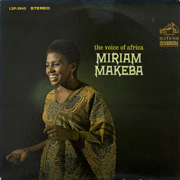 Miriam Makeba ‎– The Voice Of Africa - Funk / Soul, Folk, World,  African -1964 (Vinyl)