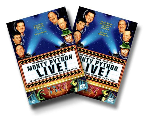 Monty Python Live!  ( 2 dvd Set) Mint Used