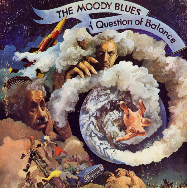 Moody Blues ‎– A Question Of Balance - 1970- Prog Rock (Clearance Vinyl) slight warp - last inside track