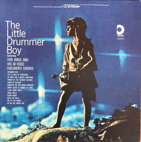 Don Janse And His 60 Voice Children's Chorus – The Little Drummer Boy 	Children's, Folk, World, & Country , Christmas (vinyl)