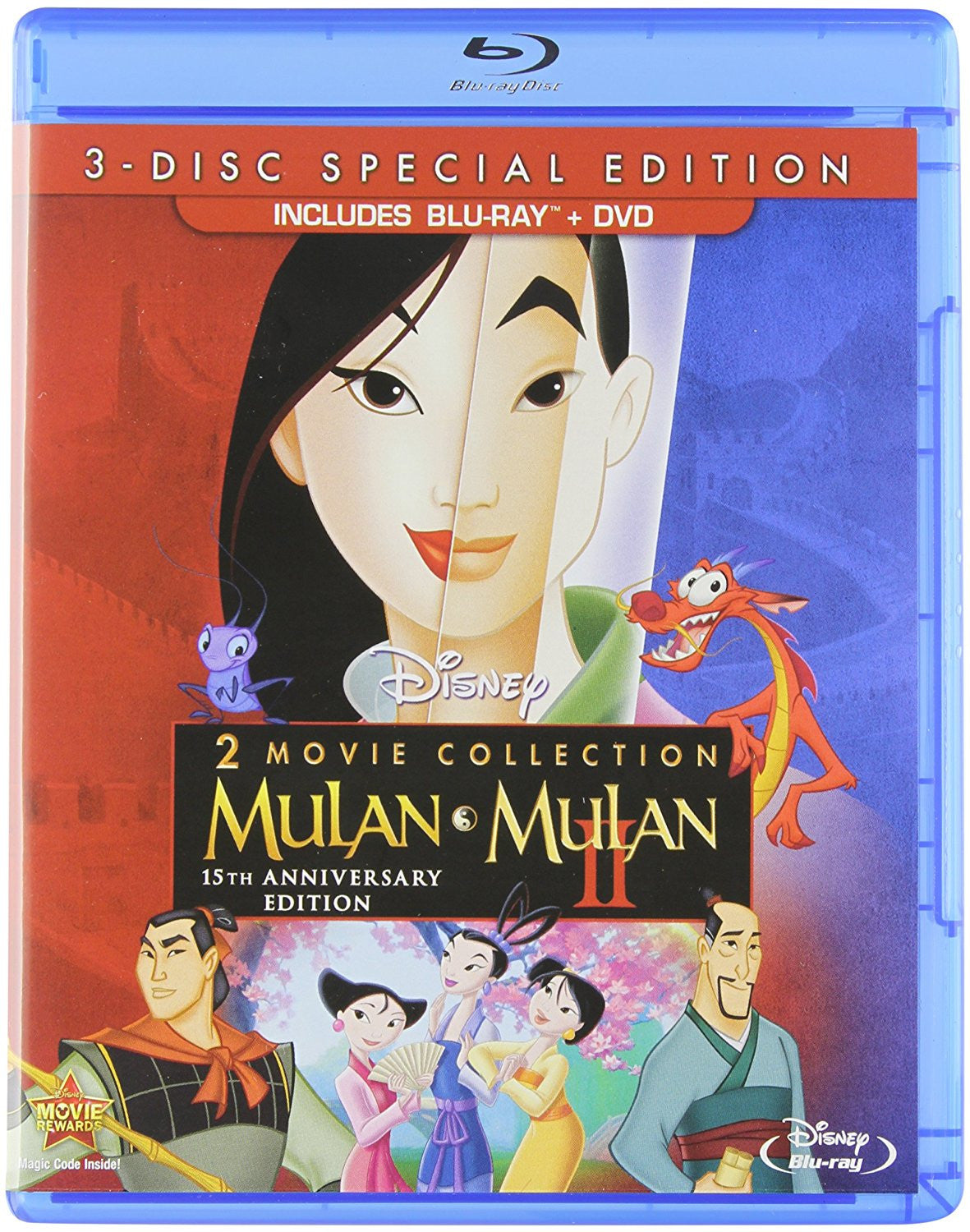 Mulan: 2-Movie Collection (3-Disc Special Edition) (Blu-ray + DVD