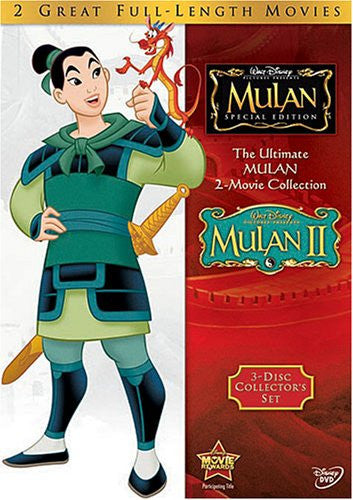 Mulan and Mulan II (The Ultimate Mulan 2-Movie Collection) DVD Set