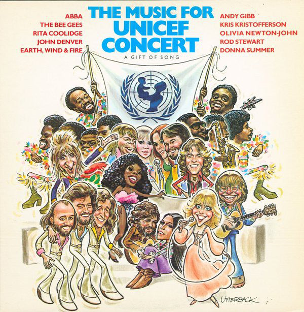 Music For Unicef Concert: A Gift Of Song- 1979 -Rock, Funk / Soul, Pop ( clearance vinyl ) overstocked