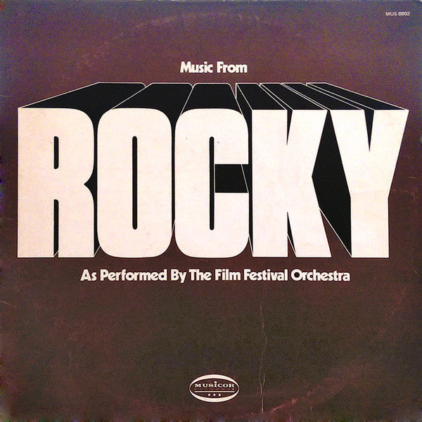 Bill Conti ‎– Rocky - Original Motion Picture Score 1976 Jazz-Funk (vinyl)
