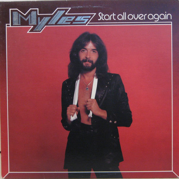 Myles ‎– Start All Over Again - 1979 - Rock, Pop (clearance vinyl) . dog earred corner