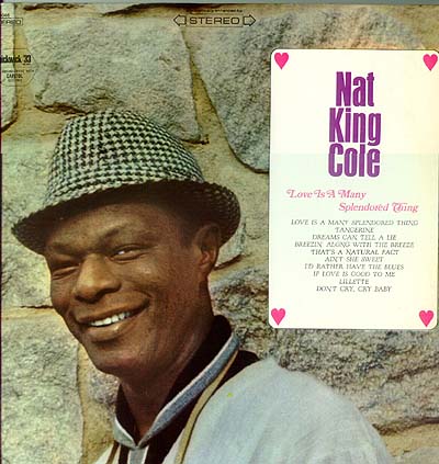 Nat King Cole ‎– Love Is A Many Splendored Thing (vinyl)