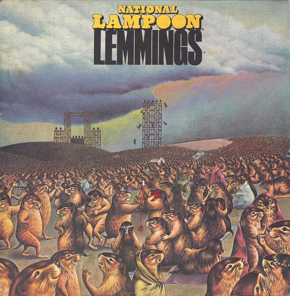 National Lampoon ‎– Lemmings -1973- Non Music Comedy (vinyl)