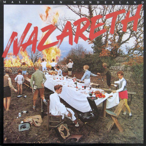 Nazareth  Malice In Wonderland -1980-Hard Rock (West German Vinyl Import) Note Cover Condition