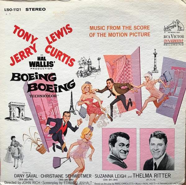 Neal Hefti ‎– Boeing Boeing -1966 - Neal Hefti ‎– Boeing Boeing Soundtrack (Rare Vinyl)