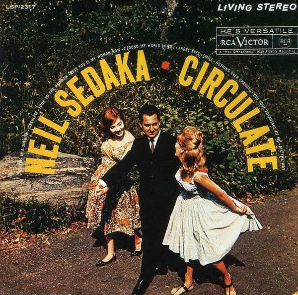Neil Sedaka ‎– Circulate -1961-   Rock, Pop (Vinyl)