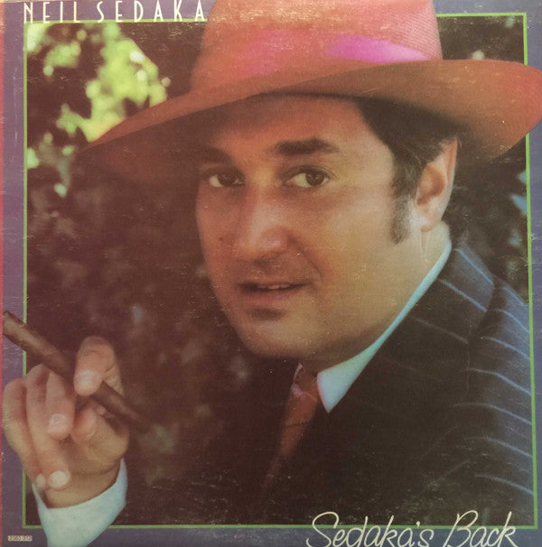 Neil Sedaka ‎– Sedaka's Back - -1974- rock , pop (vinyl)