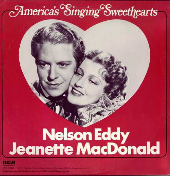 Nelson Eddy, Jeanette MacDonald – America's Singing Sweethearts - 1978- Jazz, Pop Style: Vocal (vinyl)