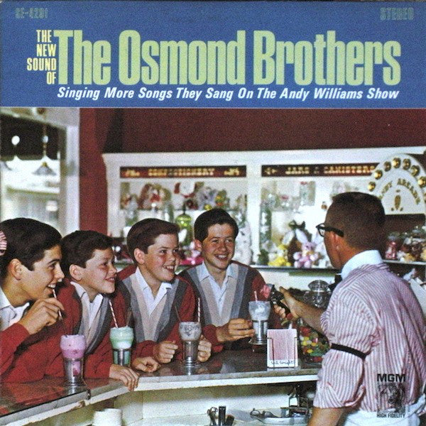 The Osmond Brothers ‎– The New Sound Of The Osmond Brothers - 1965 Pop (vinyl)