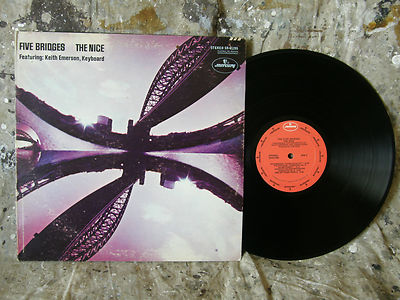 Nice , The ‎– Five Bridges -1971 ( Featuring Keith Emerson - Keyboards)  Prog Rock, Symphonic Rock (vinyl)