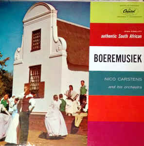 Nico Carstens And His Orchestra ‎– Boeremusiek ( South African) Vinyl