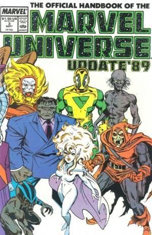 OFFICIAL HANDBOOK OF THE MARVEL UNIVERSE #3