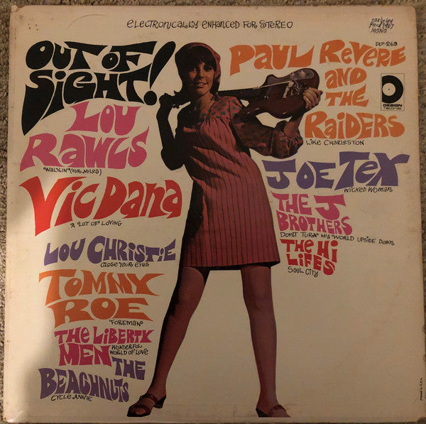 Out Of Sight! - 1967- Rock, Funk / Soul, Pop, Folk, World, & Country Style: Folk Rock, Pop Rock, Soul, Rock & Roll, Ballad (Vinyl)