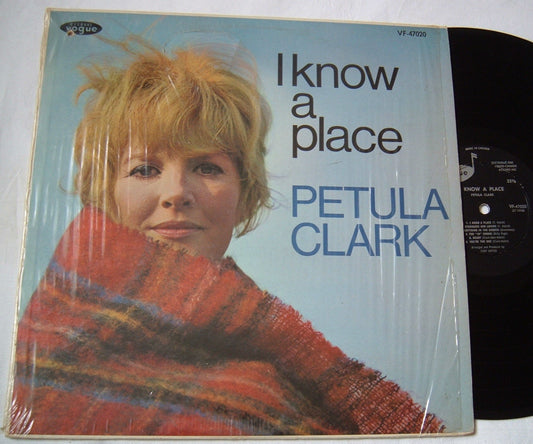 Petula Clark ‎– I Know A Place - 1965 - Pop Rock (Rare Vinyl)