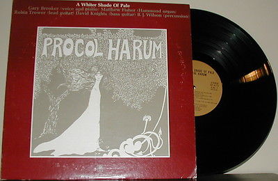 Procol Harum - A Whiter Shade of Pale -1973- Pop Rock, Psychedelic Rock (vinyl)