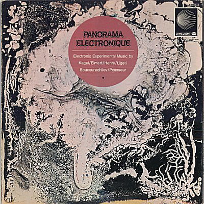 Panorama Électronique: Electronic Experimental Music - 1968-Musique Concrète, Experimental (vinyl)