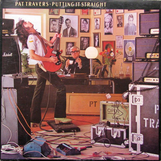 Pat Travers ‎– Putting It Straight - 1977- Hard Rock (Vinyl)