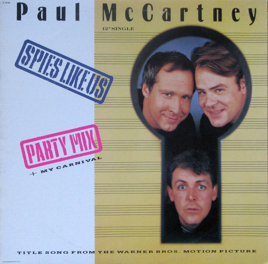 Paul McCartney ‎– Spies Like Us - 1985-Electronic, Rock Style: Pop Rock, Synth-pop (vinyl)