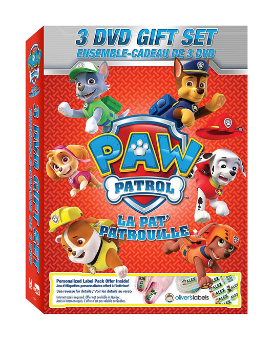 Paw Patrol - 3 Dvd Gift Set (Mint Used)