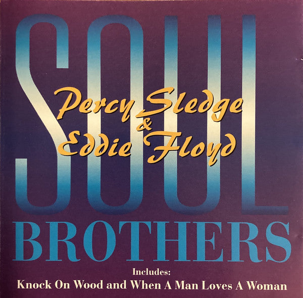 Percy Sledge, Eddie Floyd – Soul Brothers - Funk / Soul ( Music Cd)