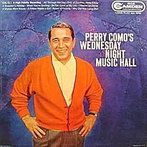 Perry Como ‎– Perry Como's Wednesday Night Music Hall -1959 Pop Vocal