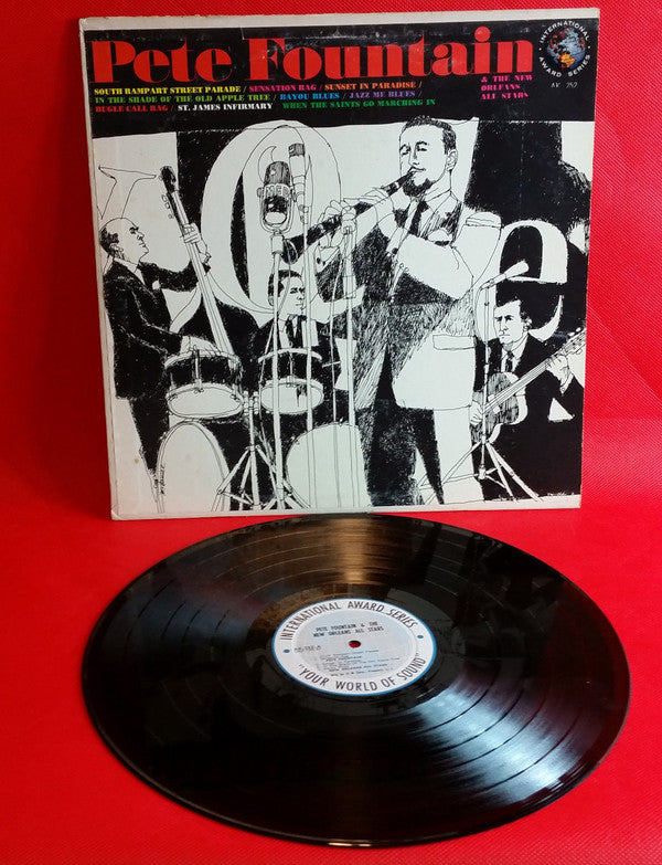 Pete Fountain ‎– Pete Fountain & The New Orleans All Stars - 1966 - Dixieland jazz (Rare Vinyl)
