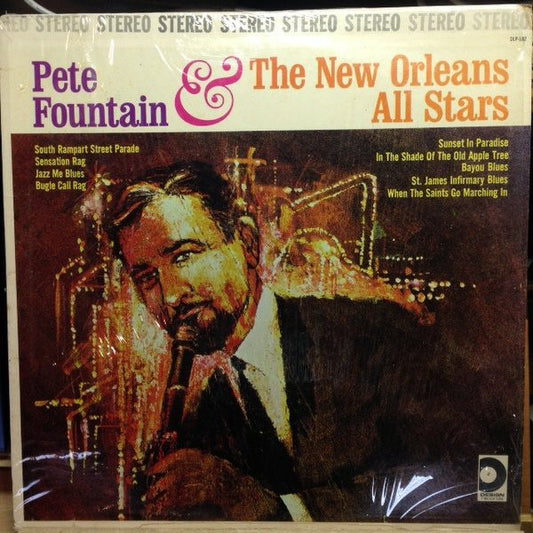 Pete Fountain & The New Orleans All Stars ‎– Pete Fountain & The New Orleans All Stars -1962- Dixieland jazz (vinyl)