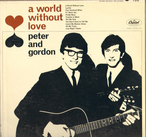 Peter And Gordon ‎– A World Without Love -1964 - Pop Rock