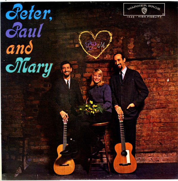 Peter, Paul And Mary ‎– Peter, Paul And Mary -1962 Folk (vinyl) Clearance