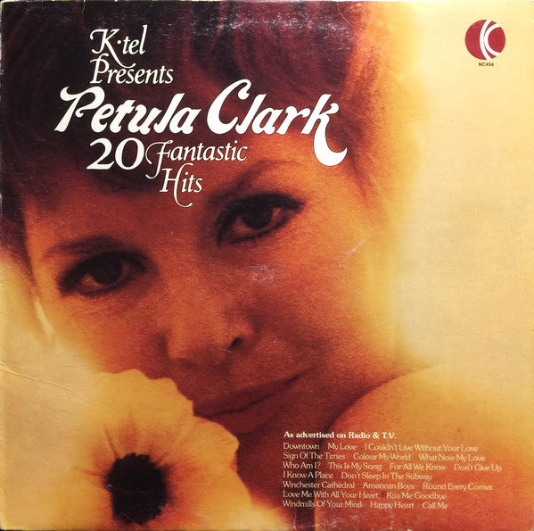 Petula Clark ‎– 20 Fantastic Hits - 1976-Jazz, Pop (vinyl)