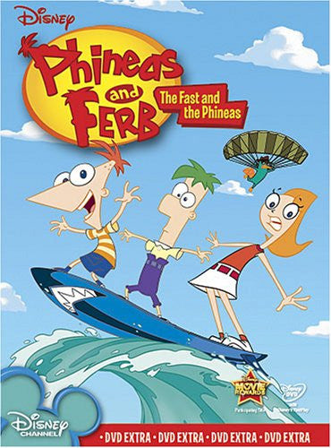 Phineas and Ferb: The Fast and the Phineas - (Walt Disney DVD)