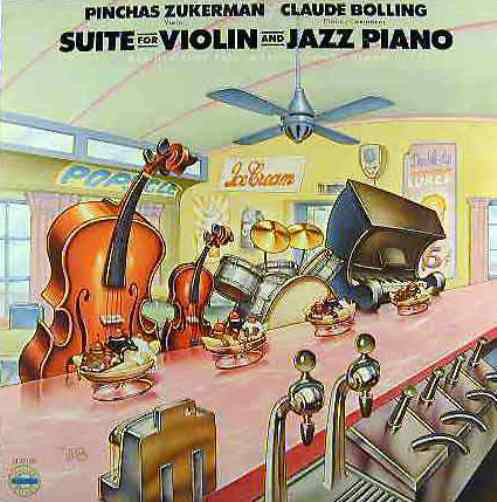 Pinchas Zukerman / Claude Bolling ‎– Suite For Violin And Jazz Piano -1978- Jazz (vinyl)