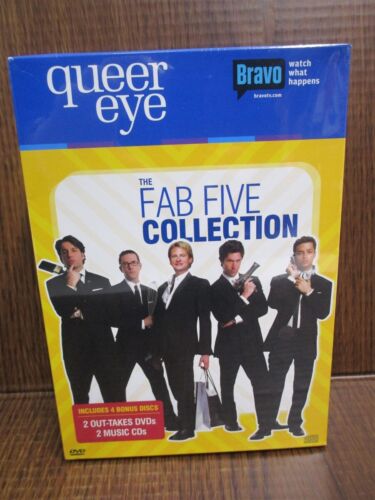Queer Eye For The Straight Guy The Fab Five Collection -4 DVDs + 4 Bonus Discs