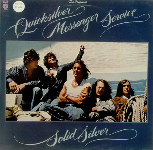 Quicksilver Messenger Service ‎– Solid Silver -1975-  Psychedelic Rock, Classic Rock (vinyl)