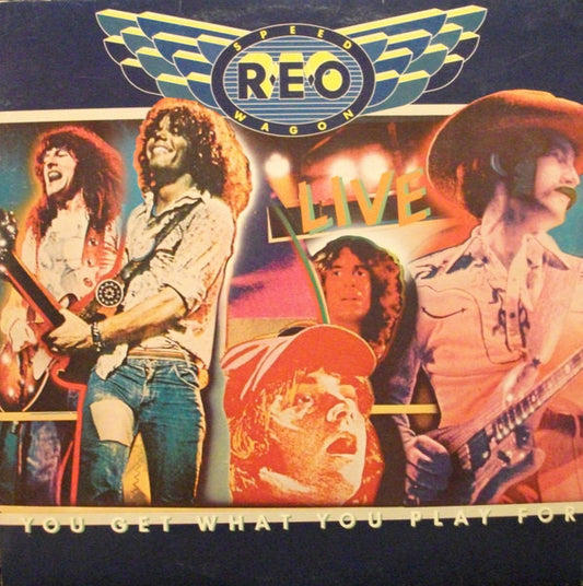 REO Speedwagon – You Get What You Play For - 2 lps- 1977-Arena Rock (Vinyl)